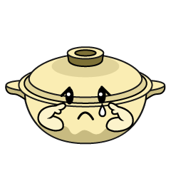 悲しい土鍋