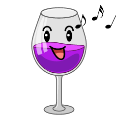 歌うワイングラス